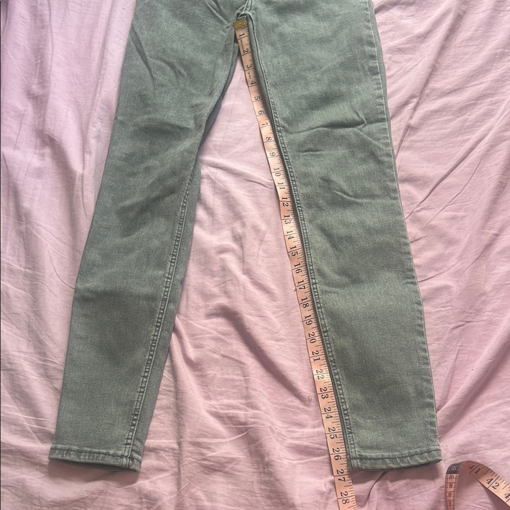 Zara Gray High Waisted Skinny Jeans — US 4 - Picture 5 of 8